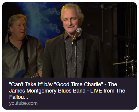 James Montgomery Band James Montgomery Band