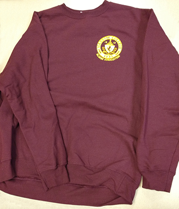 Nasson College Alumni Association Maroon Sweatshirt Nasson College Alumni Association Maroon Sweatshirt