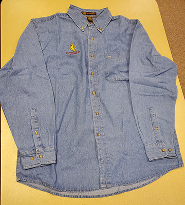 Nasson College Men's Denim Shirt Nasson College Men's Denim Shirt